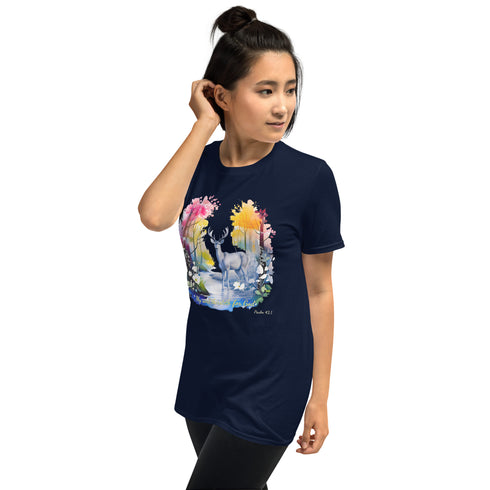as the deer Christian Bible Verse T-Shirt